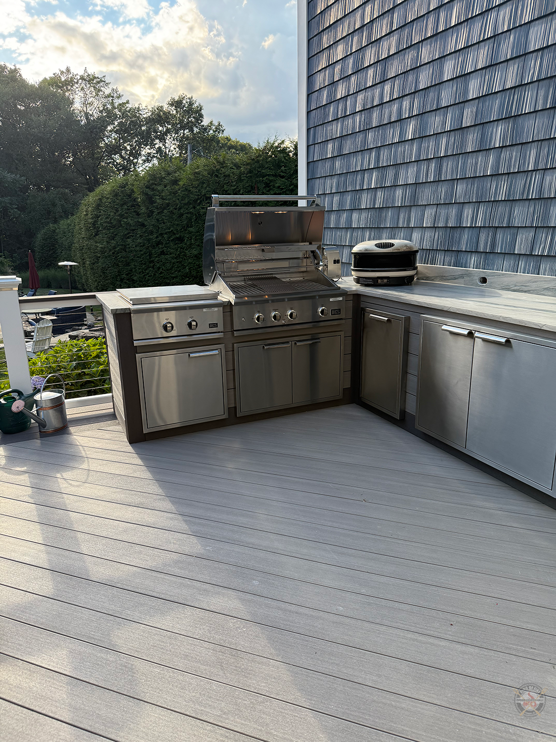 Modern Outdoor Kitchen Ideas: DCS Outdoor Kitchen, White Plains, NY