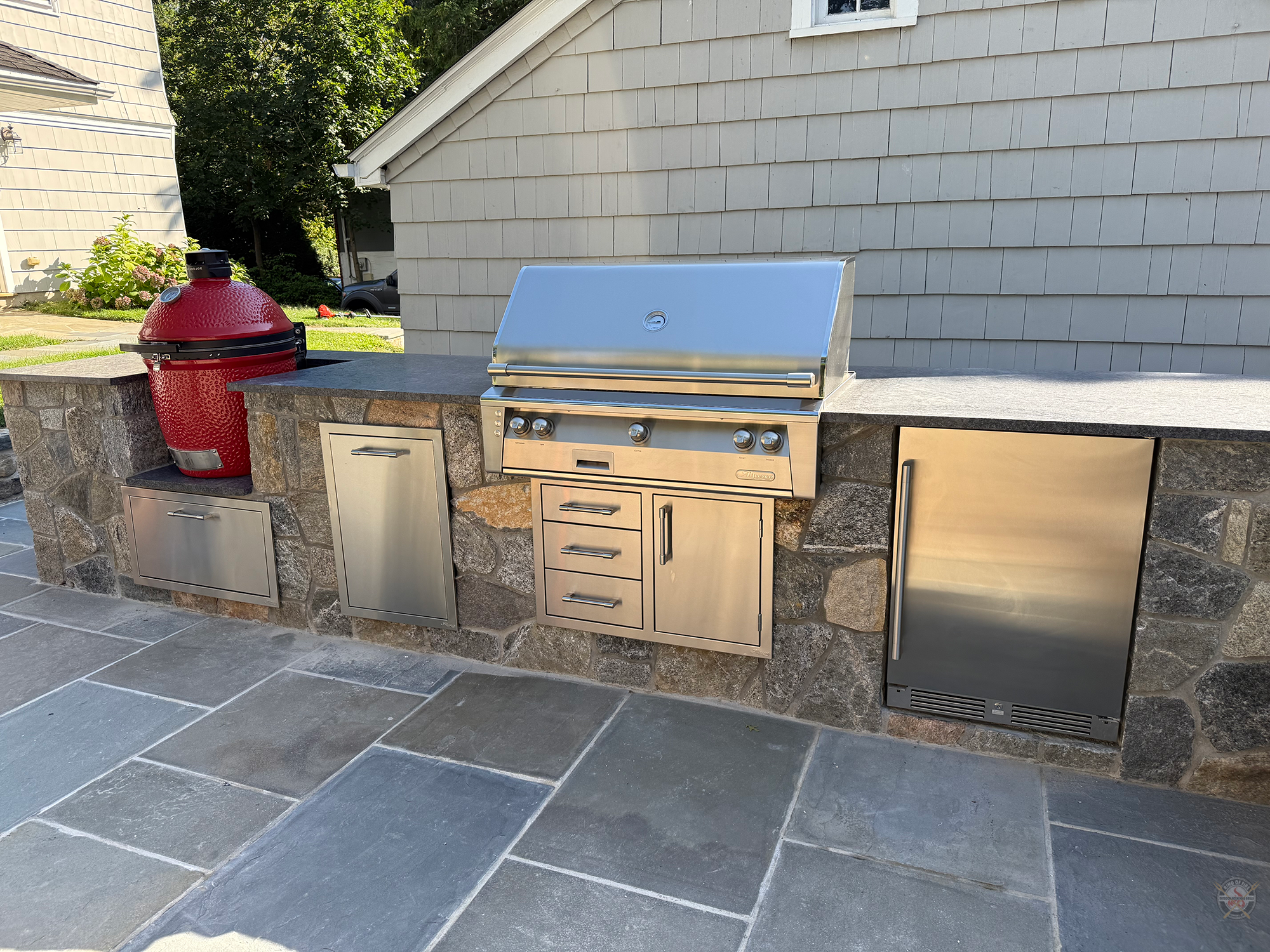 Outdoor Kitchen Ideas: Alfresco Outdoor Kitchen, Bronxville NY